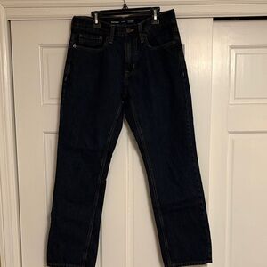 Old Navy Men's Deep Indigo Straight Jeans 30 x 30